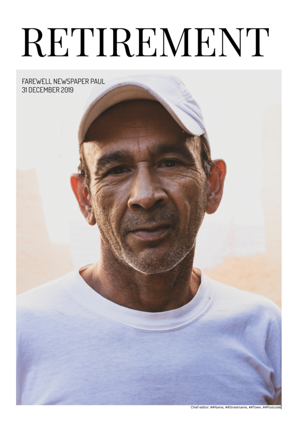 Make your own retirement newspaper Happiedays